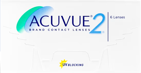 Acuvue 2 contact lens packaging