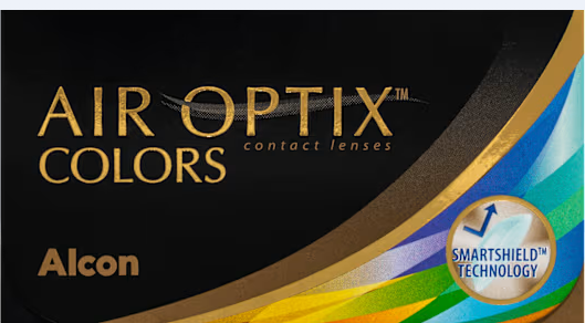 Air Optix Colors contact lens packaging