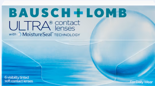 Bausch + Lomb ULTRA contact lens packaging