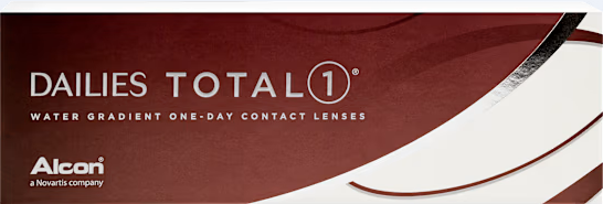 DAILIES TOTAL1 contact lens packaging