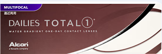 DAILIES TOTAL1 Multifocal contact lens packaging