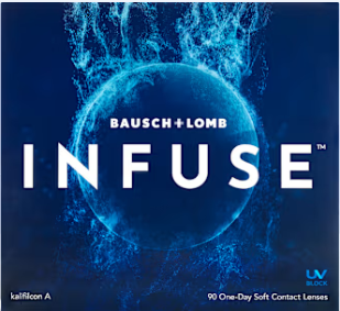 Infuse One-Day contact lens packaging