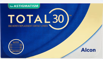 TOTAL30 for Astigmatism contact lens packaging